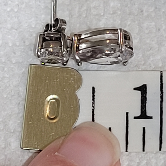 Beautiful CZ Earrings - Picture 12 of 15